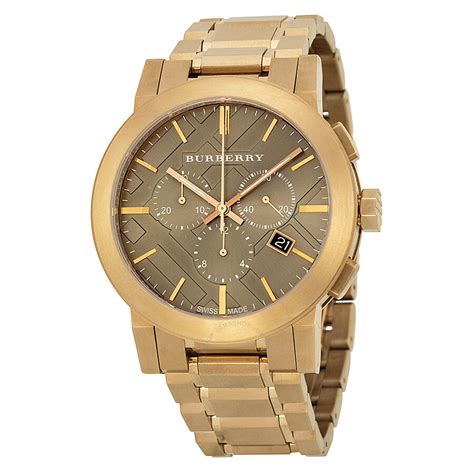 burberry bu9353|burberry chronograph rose gold.